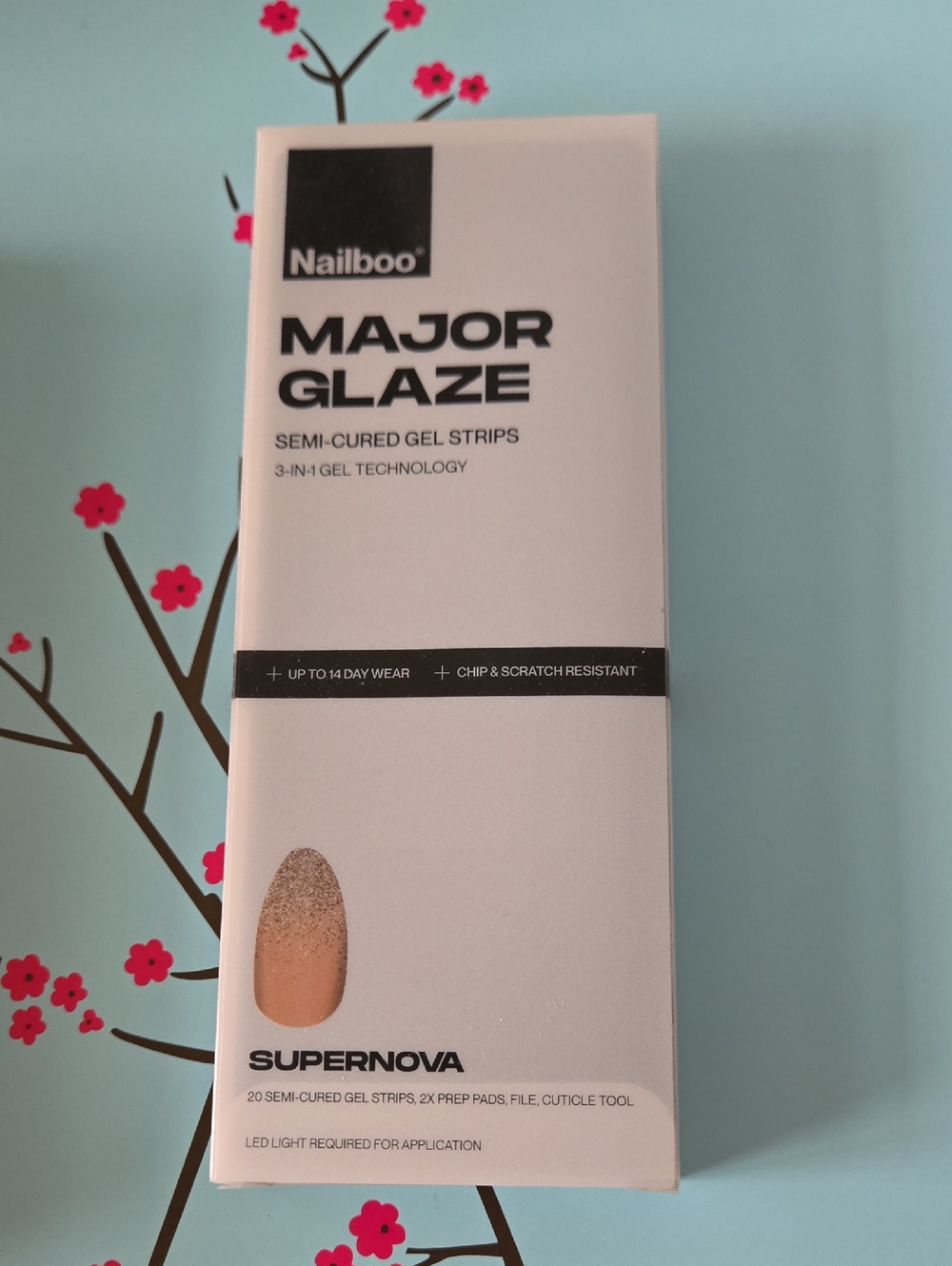 Nailboo Major Glaze Semi-Cured Gel Strips - Supernova